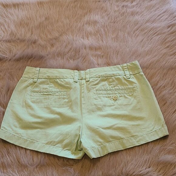 J crew womens light green Chino 100% cotton shorts size 6 - Picture 3 of 3
